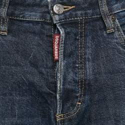 Pre Owned Dsquared2 Blue Washed Denim Skinny Dan Jeans S Waist 31"