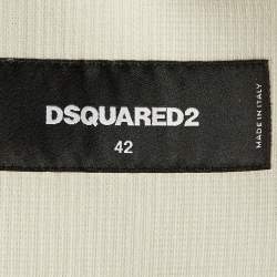 Dsquared2 Beige Corduroy Button Front Jacket M