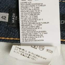 Pre Owned Dsquared2 Blue Denim Short M Waist 32"