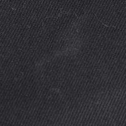 Pre Owned Dsquared2 Black Gabardine Fabric Safety Pin Collar Blazer L