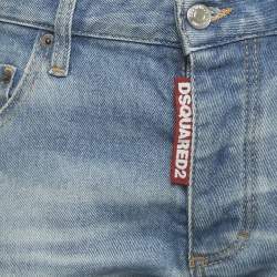 مملوكة مسبقًا بنطلون جينز دينم خصر عالي أزرق ديسكوارد2 مقاس صغير - خصر 31"