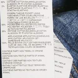 Pre Owned Dsquared2 Blue Washed Distressed Denim Skinny Dan Jeans S Waist 31" 