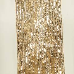 مملوكة مسبقًا Dsquared2 Cream Chiffon Embellished Sleeveless Top M