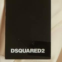 Pre Owned Dsquared2 Pink Silk Blend Regular Fit Blazer M