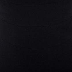 Pre Owned Dsquared2 Black Sleeveless Sheath Dress S