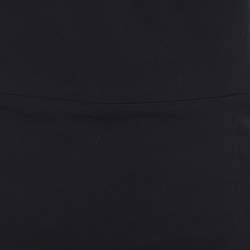 Pre Owned Dsquared2 Navy Blue Cotton Sleeveless Dress L