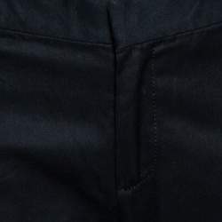 Dsquared2 Black Cotton Tapered Trousers M