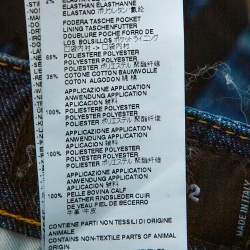 Pre Owned Dsquared2 Navy Blue Denim Tie Detail Deana Jeans S