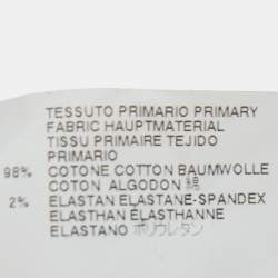 Pre Owned Dsquared2 Blue Distressed Denim Skinny Jeans S Waist 28"