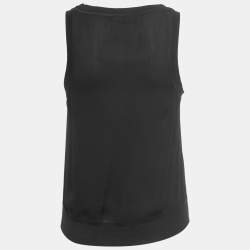 Dsquared2 Black Crepe Tank Top S