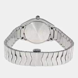 Ebel Blue Stainless Steel Wave 1216315 Quartz Women's Wristwatch 30mm