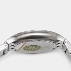 Ebel Silver Dial Stainless Steel Diamond Beluga 1216071 Women's Wristwatch 36.50 mm