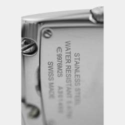 Pre Owned Ebel Brasilia E9976M2S Quartz Diamond Stainless Steel Women's Wristwatch 24 x 22 mm