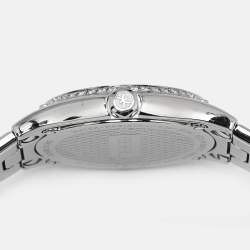 مملوكة مسبقًا Ebel Classic Sport 1216451A Mother Of Pearl Diamond Stainless Steel Women's Wristwatch 29 mm