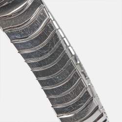 مملوكة مسبقًا Ebel Classic Sport 1216451A Mother Of Pearl Diamond Stainless Steel Women's Wristwatch 29 mm