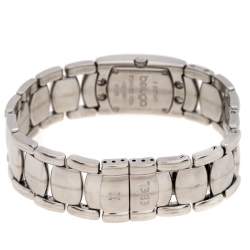 Pre Owned Ebel Mother of Pearl Stainless Steel Beluga Manchette E9057A21 Women's Wristwatch 19 mm