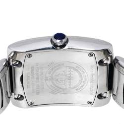 Pre Owned Ebel Silver Stainless Steel Brasilia E9257M32 Women's Wristwatch 27 mm