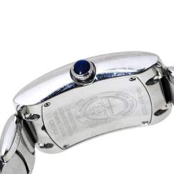 Pre Owned Ebel Silver Stainless Steel Brasilia E9257M32 Women's Wristwatch 27 mm