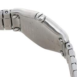Ebel Mother of Pearl Stainless Steel Diamonds Classic Wave E91571169220 Women's Wristwatch 24 mm
