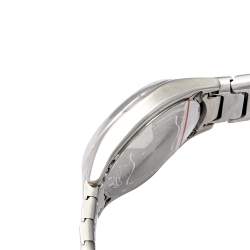 Pre Owned Ebel Silver Stainless Steel Wave 1216191 Women's Wristwatch 30 mm