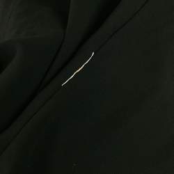Edward Achour Paris Tweed Applique Detail Open Front Coat M