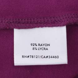 Pre Owned Eileen Fisher Pink Jersey Full Sleeve Top XXL