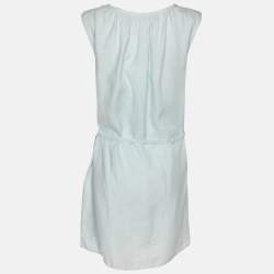 Pre Owned Eileen Fisher Blue Linen Dress XXL