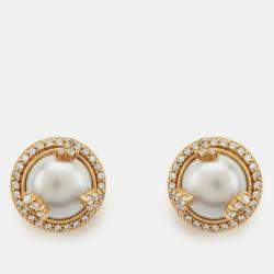 Aulerth x Ekaya Banaras Opaline ivory studs