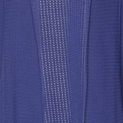 مملوكة مسبقًا Elena Miro Blue Knit Cardigan L