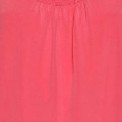 Pre Owned Elena Miro Pink Jersey Sleeveless Top XL