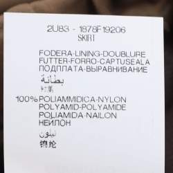 مملوكة مسبقًا تنورة إلينا ميرو كاكي جيرسي مع حزام ميدي مقاس كبير جداً - اكسترا لارج