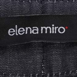 Pre Owned Elena Miro Blue Denim Straight Jeans XL