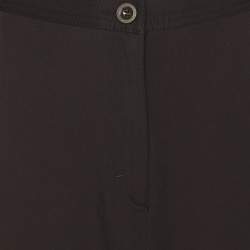 مملوكة مسبقًا بنطلون إيلينا ميرو بني جيرسي مستقيم مقاس ضخم جدًا (إكس إكس لارج)