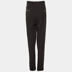 مملوكة مسبقًا بنطلون إيلينا ميرو بني جيرسي مستقيم مقاس ضخم جدًا (إكس إكس لارج)