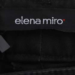 Pre Owned Elena Miro Black Denim Jeans XXL