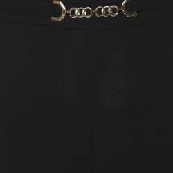 Pre Owned Elena Miro Black Jersey Pants XXL