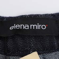Pre Owned Elena Miro Navy Blue Denim Jeans XXL