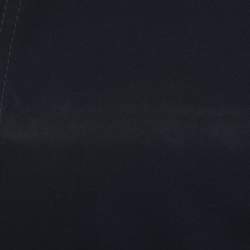 مملوكة مسبقًا Elena Miro Navy Blue Satin Pocket Embellished Trousers XL