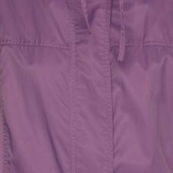 Pre Owned Elena Miro Purple Cotton Nylon Jacket XL