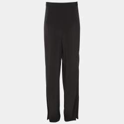 Pre Owned Elena Miro Dark Grey Jersey Trousers XXL