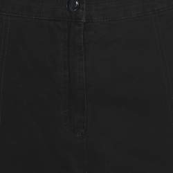 Pre Owned Elena Miro Black Cotton Pants XXL