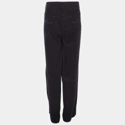 Pre Owned Elena Miro Dark Mauve Denim Jeans XXL