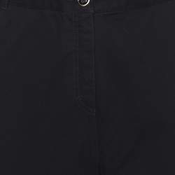 Pre Owned Elena Miro Navy Blue Cotton Pants XXL