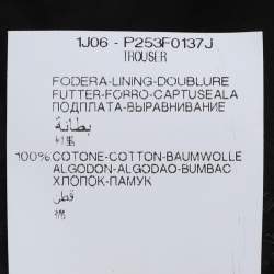 Pre Owned Elena Miro Black Denim Embellished Jeans XXL