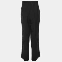 Pre Owned Elena Miro Dark Grey Wool Blend Trousers XXL