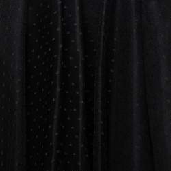 Pre Owned Elie Saab Black Tulle Mini Skirt S