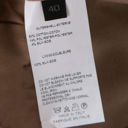 Pre Owned Elie Saab Black Eyelet Embroidered Gathered Sleeveless Maxi Dress S