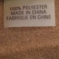 Pre Owned Elie Tahari Brown Velvet Melrose Belted Tunic XL