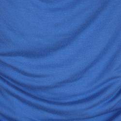 Elie Tahari Cobalt Blue cowl Neck Sleeveless Top L