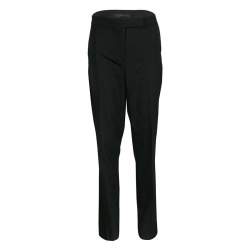 Elie Tahari Black Wool Tailored Trousers M